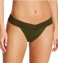 Dream Modal Original Rise Thong Rosemary Green O/S