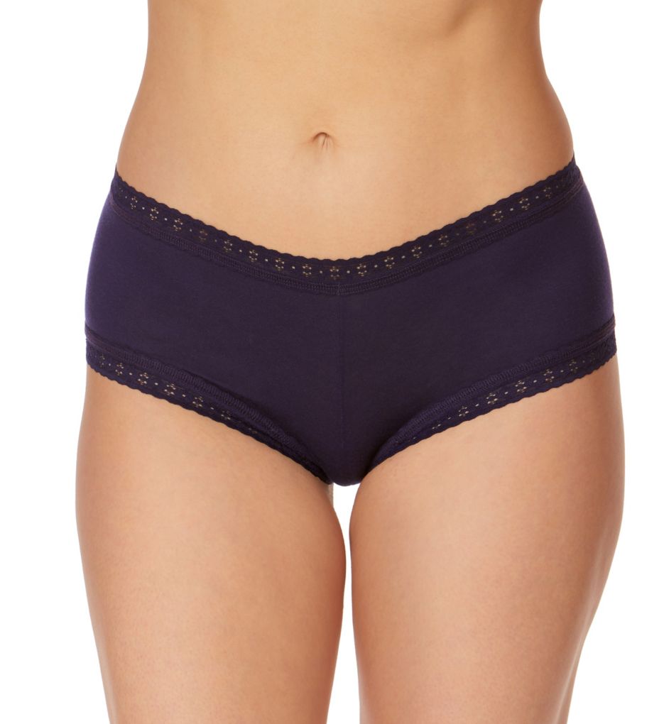 Hanky Panky Women's Dream Modal Boyshort Panty in Blue | Size Small | HerRoom.com