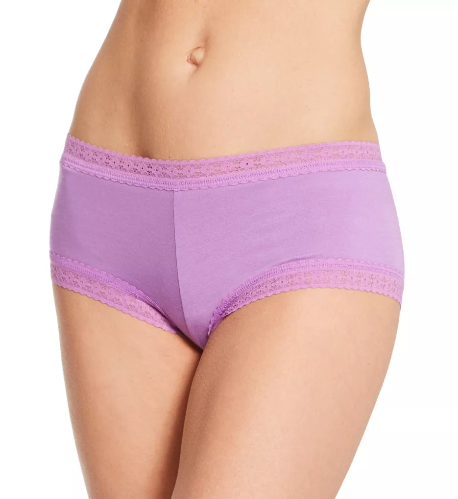 Shop Hanky Panky Nylon Bi-color Lace Underwear by shopmama