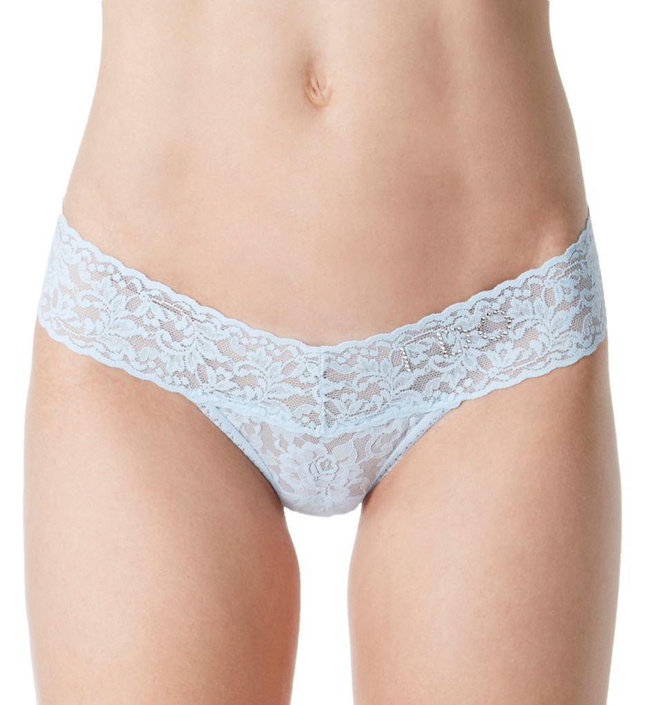 I Do Low Rise Lace Thong-fs