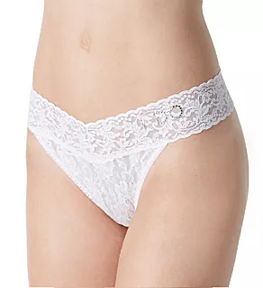 I Do Original Lace Thong White O/S