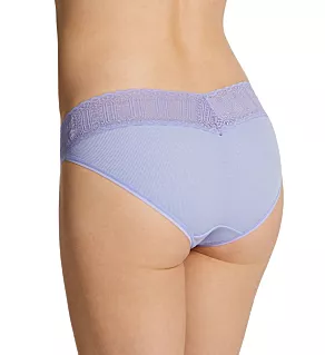 Eco Rib V-Kini Panty Sweet Lavender S