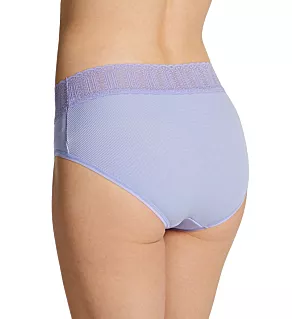Eco Rib French Brief Panty Sweet Lavender XS
