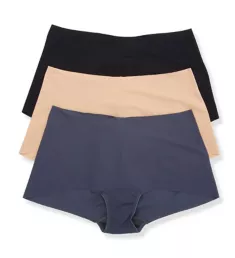 Breathe Boyshort Panties - 3 Pack