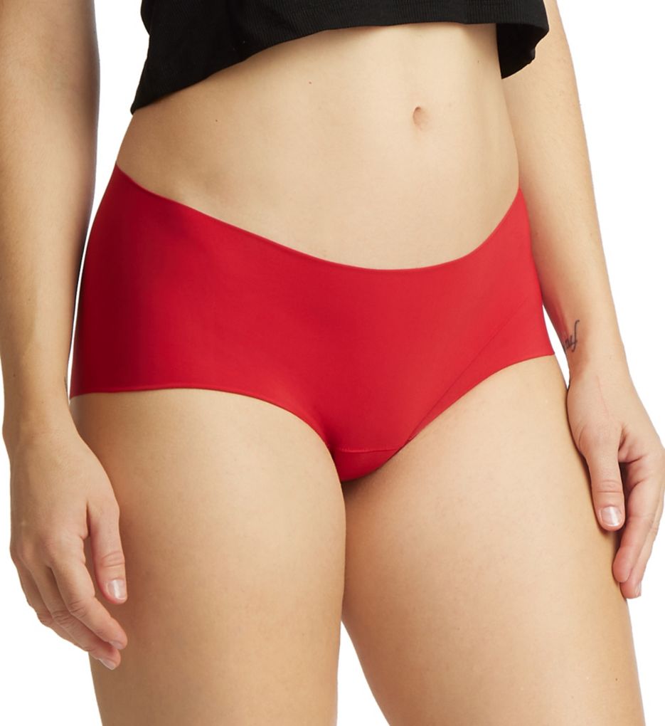 Hanky Panky Women's Breathe Boyshort Panty in Red | Size Medium | HerRoom.com