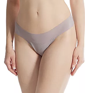 Breathe Natural Rise Thong Evening Grey L