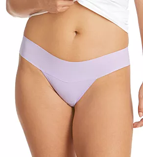 Breathe Natural Rise Thong Wisteria L