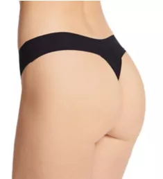 Breathe Natural Rise Thong Black L