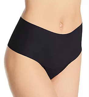 Breathe Hi-Rise Thong Black M