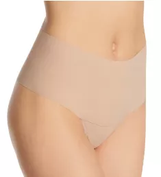 Breathe Hi-Rise Thong Taupe S