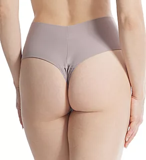 Breathe Hi-Rise Thong Evening Grey L