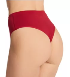 PlayStretch Hi-Rise Thong Cayenne XS/S