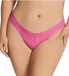 Daily Lace Plus Original Rise Thong Dream House Pink O/S Plus