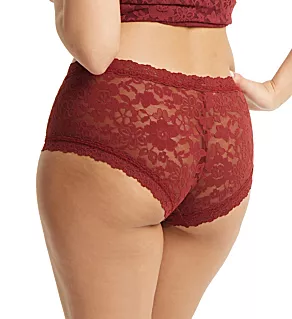Daily Lace Boyshort Panty Shiraz XS