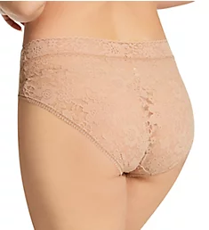 Daily Lace Plus French Brief Panty Taupe 1X