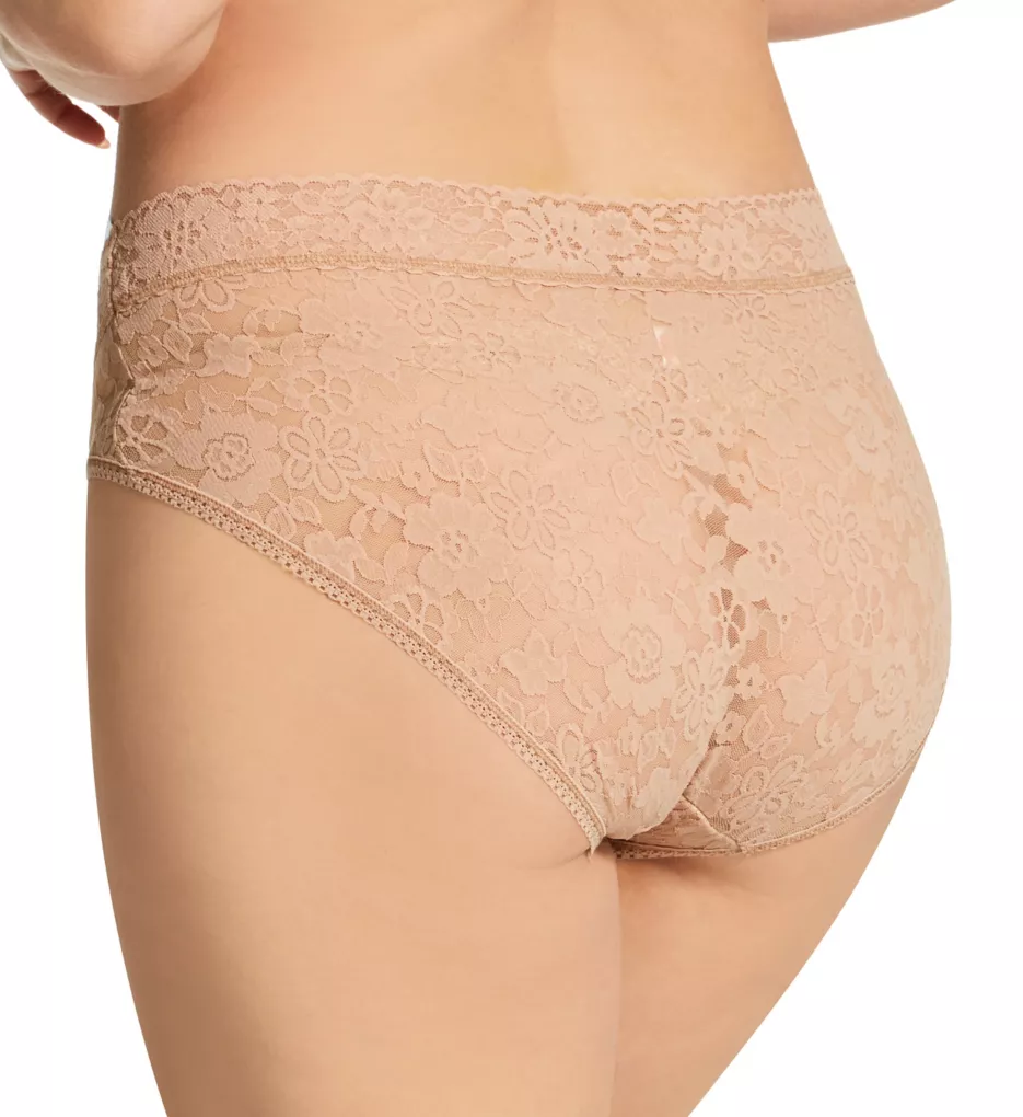 Daily Lace Plus French Brief Panty Taupe 1X