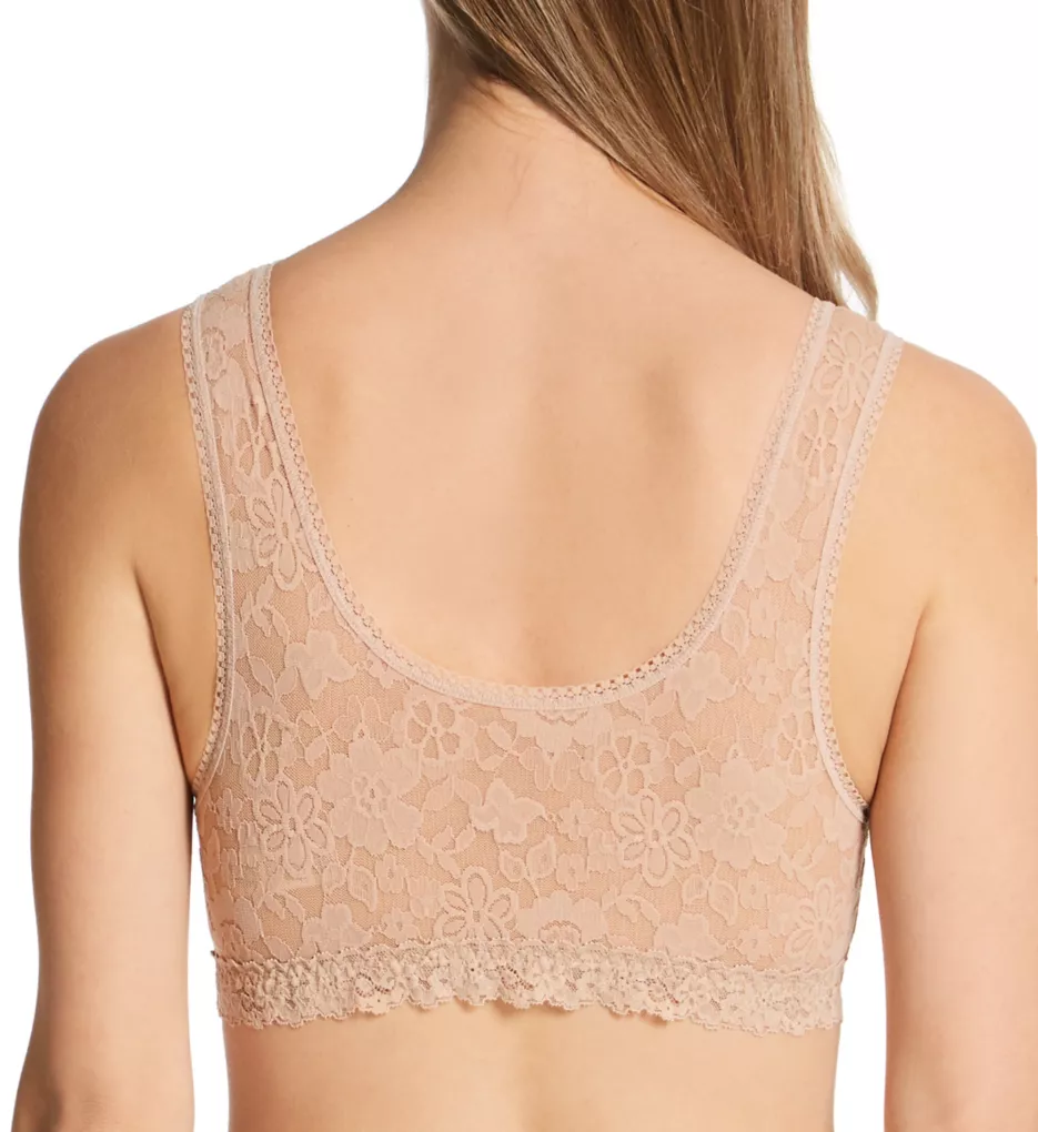 Daily Lace Scoop Neck Bralette Taupe M
