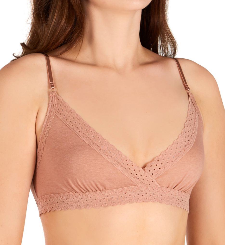 Hanky Panky (2416683) -- Hanky Panky 797611 Eco Organic Cotton Bralette (Praline S)