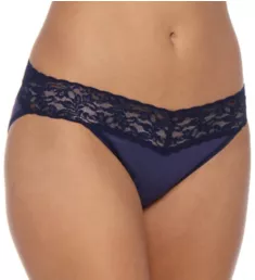 Supima Cotton V-kini Panty Navy XS