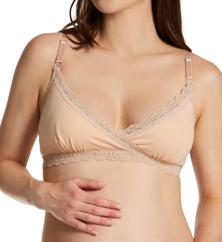 Buy hanky panky Cotton with A Conscience Padded Bralette Chai XS at