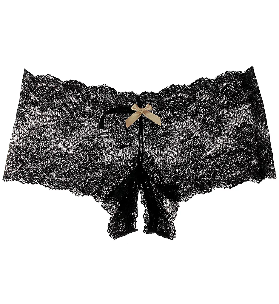 After Midnight Peek-A-Boo Crotchless Brief Panty