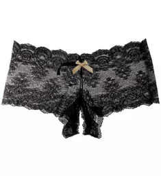 After Midnight Peek-A-Boo Crotchless Brief Panty