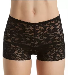 Signature Lace Retro Hot Pant Panty Black S