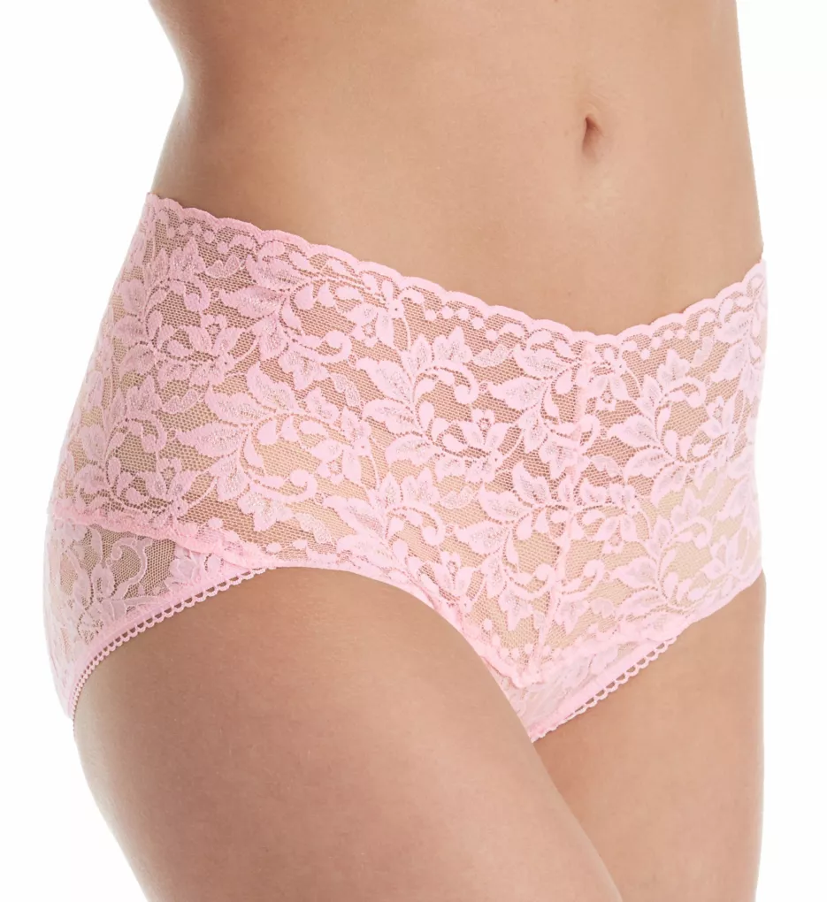 Signature Lace Retro V-kini Panty Bliss Pink S