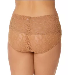 Signature Lace Retro V-kini Panty Suntan S