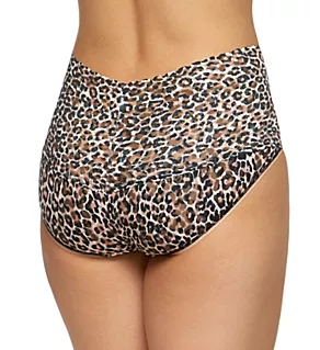 Signature Lace Retro Pattern V-kini Panty