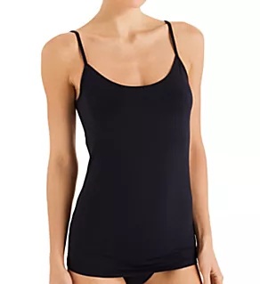 Cotton Sensation Spaghetti Camisole Black L