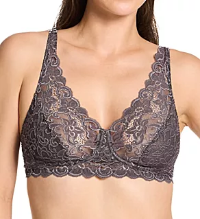 Luxury Moments All Lace Soft Cup Bra Black Pearl 32B