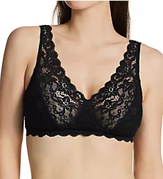 Luxury Moments All Lace Soft Cup Bra Black 36C