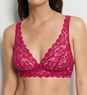 Luxury Moments All Lace Soft Cup Bra Light Sangria 38D