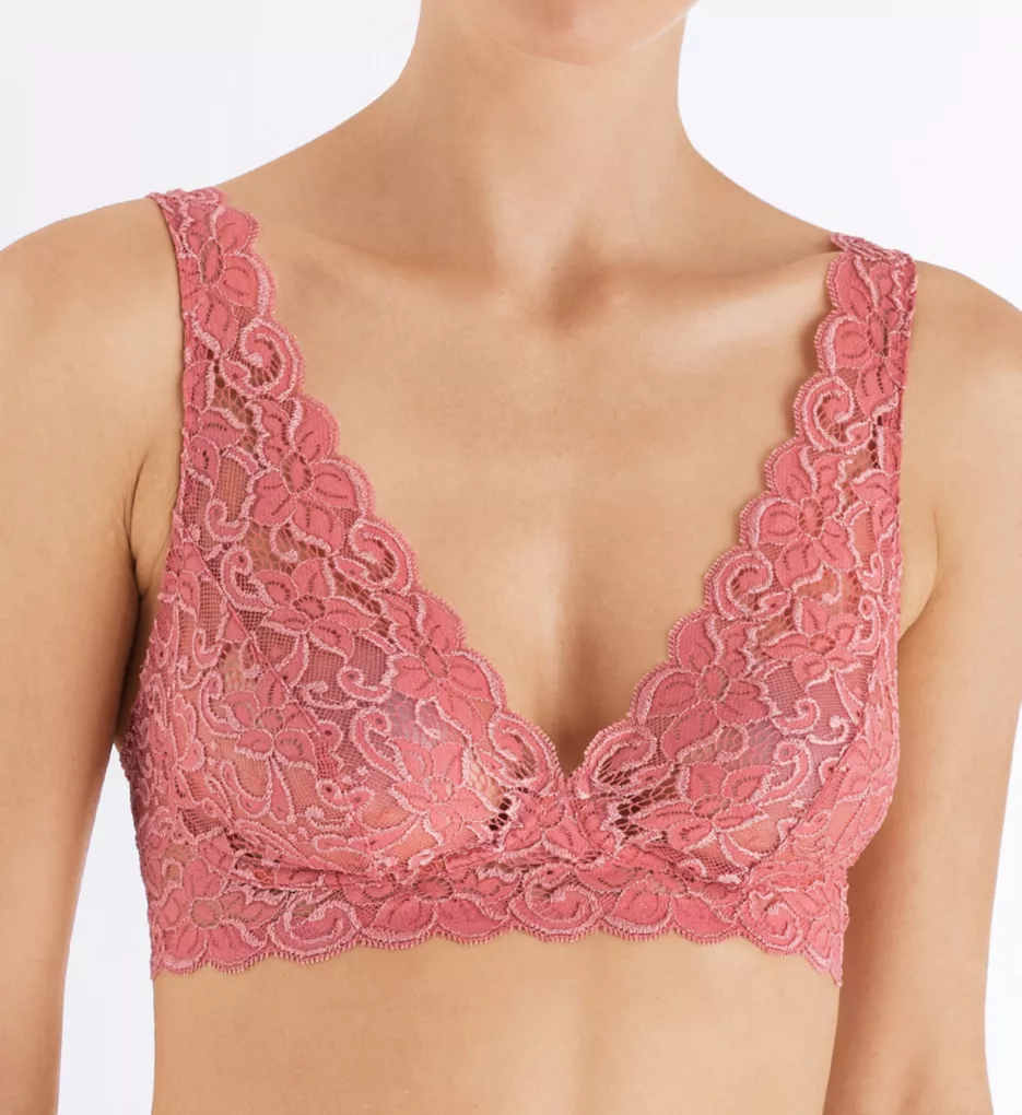 Luxury Moments All Lace Soft Cup Bra Mineral Red 32B