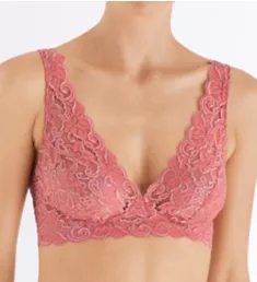 Luxury Moments All Lace Soft Cup Bra Mineral Red 32C