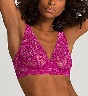 Luxury Moments All Lace Soft Cup Bra Very Berry 32A