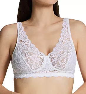 Luxury Moments All Lace Soft Cup Bra White 32A