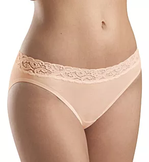 Moments High-Cut Leg Brief Panty Beige XS