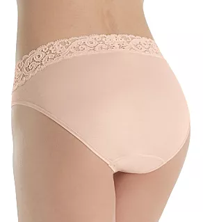 Moments High-Cut Leg Brief Panty Beige XS