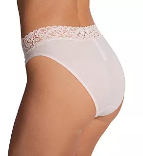 Moments High-Cut Leg Brief Panty Honeydew S
