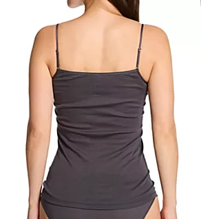 Moments V Neck Spaghetti Camisole Black Pearl S