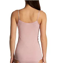 Cotton Seamless V Neck Camisole Pale Pink XS