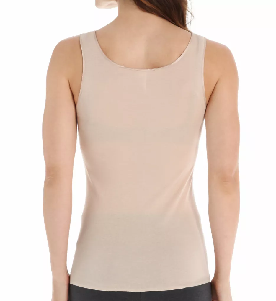 Cotton Seamless Tank Top White XS