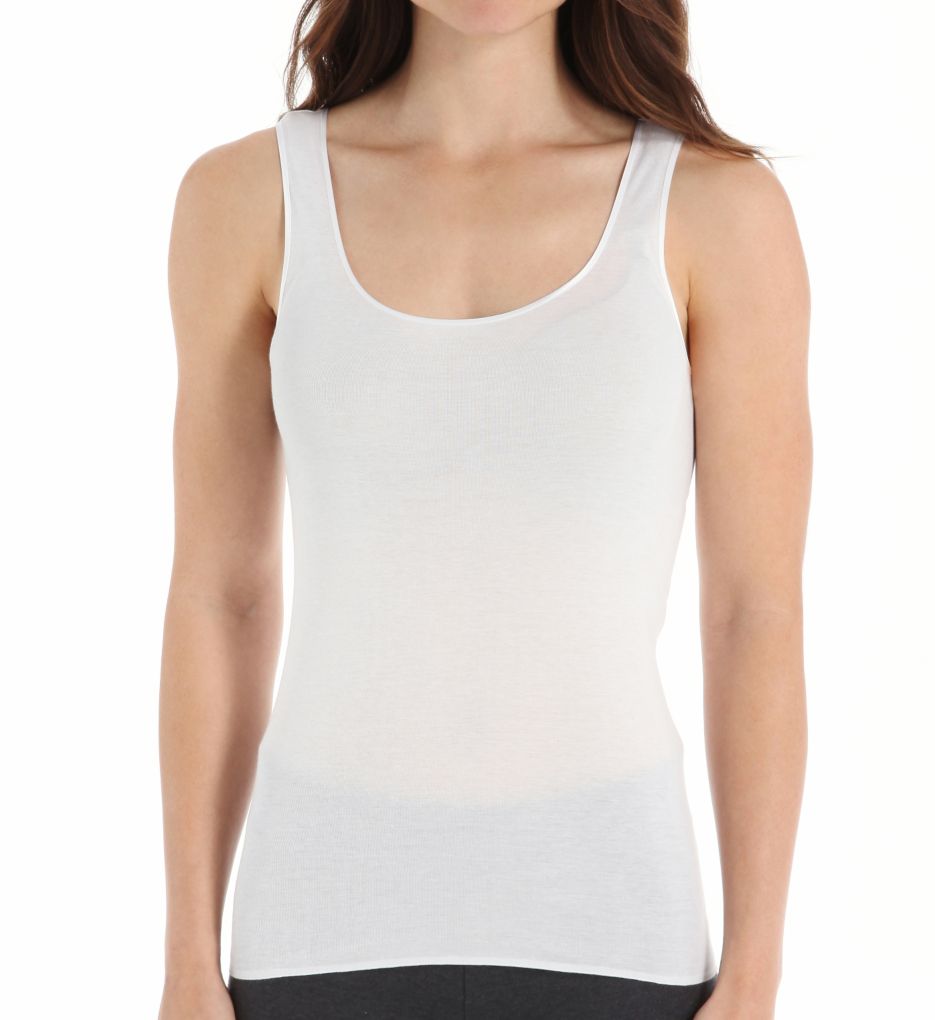 Hanro Cotton Seamless Tank Top 1604 - Image 1