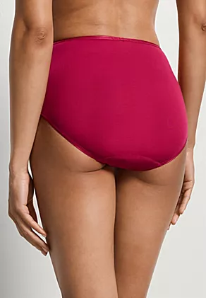 Cotton Seamless Full Brief Panty Light Sangria XL