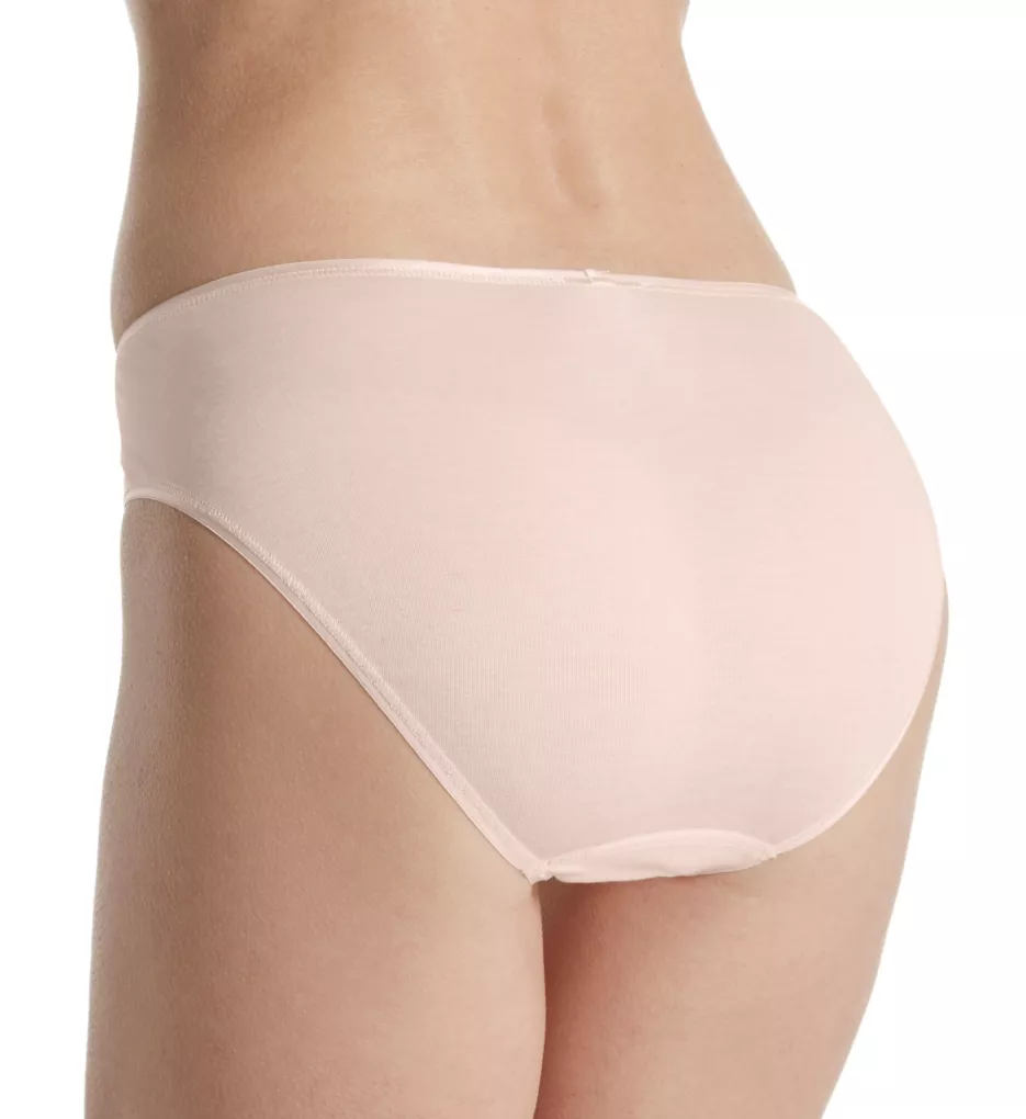 Cotton Seamless Hi-Cut Full Brief Panty Beige XS