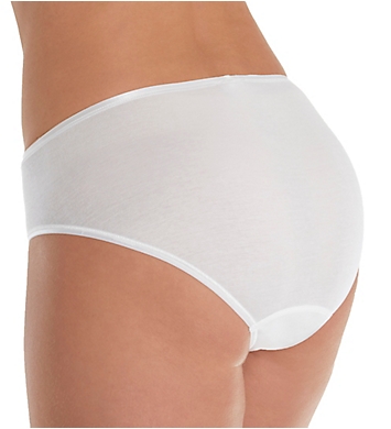 Hanro Cotton Seamless Hi-Cut Full Brief Panty 1626 - Hanro Panties