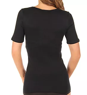 Cotton Seamless Short Sleeve Tee