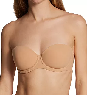 Allure Padded Bandeau Bra Nude 38D